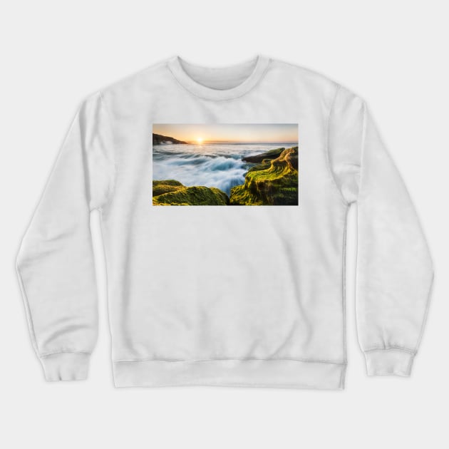 Highlighting the Moss Crewneck Sweatshirt by Geoff79